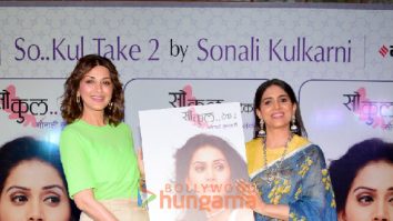 Photos: Sonali Kulkarni snapped at the launch of her book So… Kul Take 2 with Sonali Bendre, Makarand Deshpande, Sayaji Shinde, Vishwas Nagare Patil, Swanand Kirkire, Ishita Arun and others at One 8 Commune in Juhu