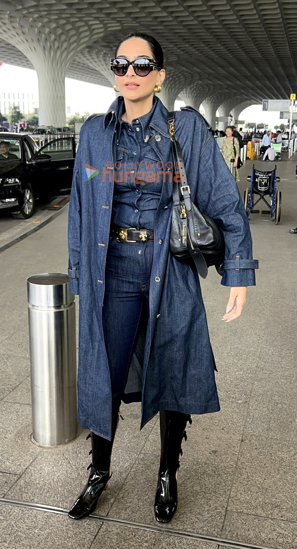 photos sonam kapoor ahuja shraddha kapoor neha dhupia and others snapped at the airport 5