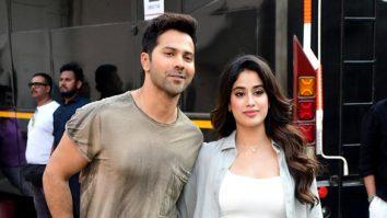 Photos: Varun Dhawan and Janhvi Kapoor snapped at Mehboob Studio