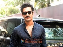 Photos: Vicky Kaushal snapped at MET College promoting Chhaava