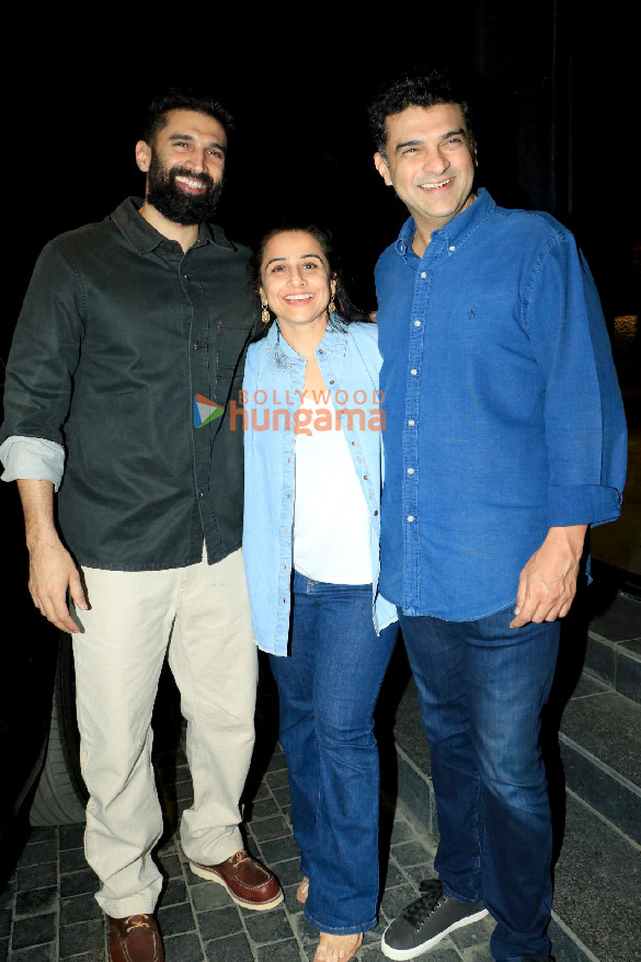 Photos: Vidya Balan, Aditya Roy Kapur, Siddharth Roy Kapur and Rosshan Andrrews grace the special screening of Deva at Excel Entertainment’s office | Parties & Events