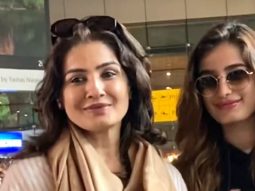 Pretty Mother daughter duo papped together! Rasha Thadani Raveena Tandon