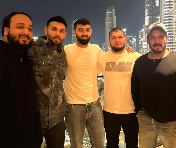 Salman Khan, MMA legend Khabib and Zeeshan Siddiqui’s viral picture takes over social media