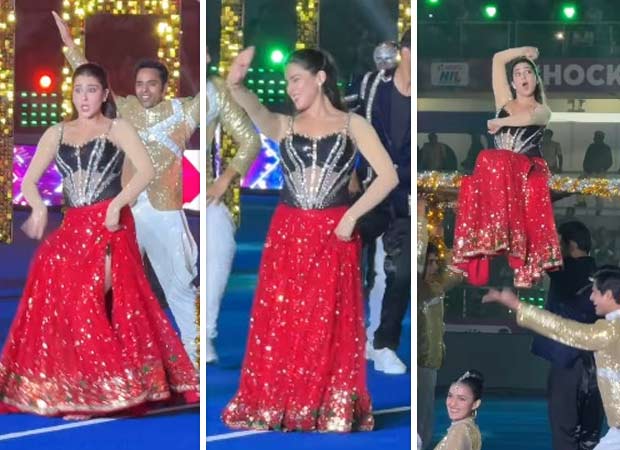 Sara Ali Khan performs at Hockey India League closing ceremony in Odisha