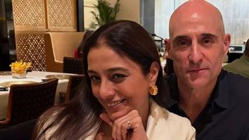 Tabu reunites with Dune co-star Mark Strong; shares heartwarming photo of Javicco and Francesca