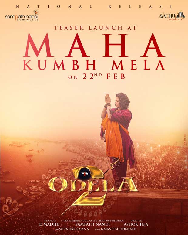 Tamannaah Bhatia to launch Odela 2 teaser in Maha Kumbh Mela on Feb 22