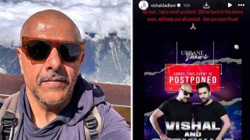 Vishal Dadlani meets with accident, cancels Pune concert; check deets!