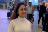 Nushrratt Bharuccha’s no make up airport look