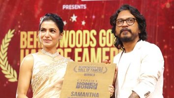 Samantha Ruth Prabhu celebrates 15 glorious years in Cinema with Behind Woods Award in Chennai