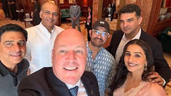 Aamir Khan, Vidya Balan, Siddharth Roy Kapur, Ronnie Screwvala, and Ashutosh Gowariker meet New Zealand PM Christopher Luxon