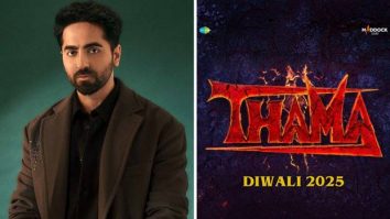 Ayushmann Khurrana drops a glimpse of his ‘spooky graveyard’ shift for Thama; see pic