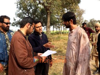 Baida on the sets