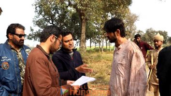 Baida on the sets