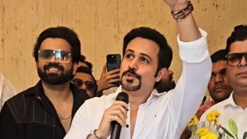 Emraan Hashmi cut his birthday cake with fans