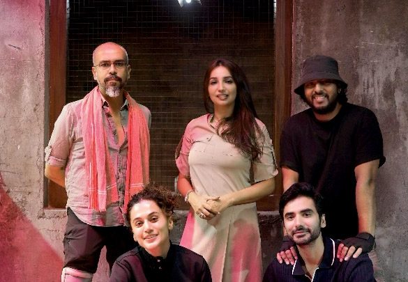 On The Sets Of The Movie Gandhari