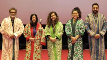 Saiyami Kher and Abhishek Bachchan starrer Ghoomer premieres at Uzbekistan Film Festival