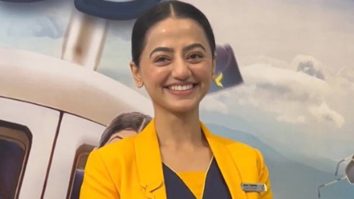 Helly Shah looks super cute in her airhostess look!