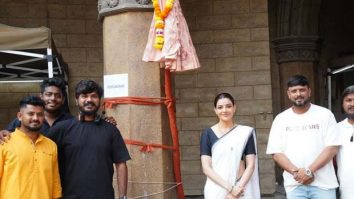 Kajal Aggarwal celebrates Gudi Padwa on the sets of The India Story
