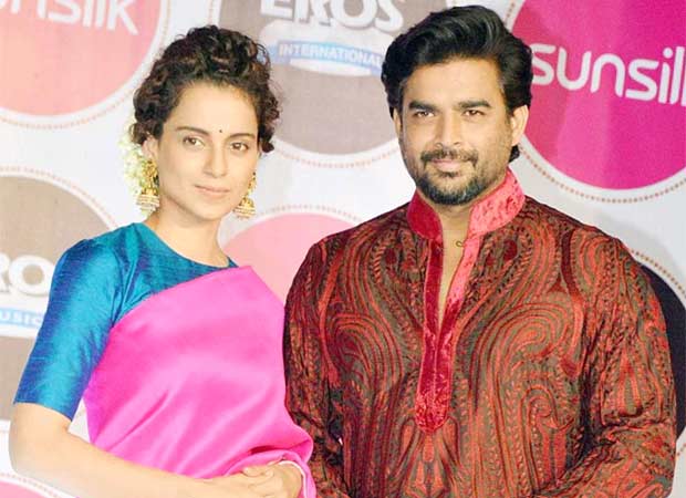 Kangana Ranaut and R Madhavan wrap up shooting for their upcoming thriller; post photo of joyful moment from the set