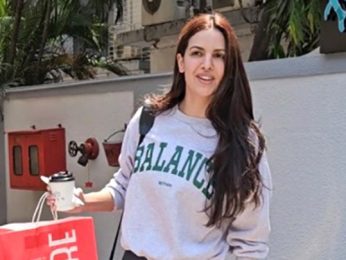Elnaaz Norouzi spotted wearing in a beige co ord set