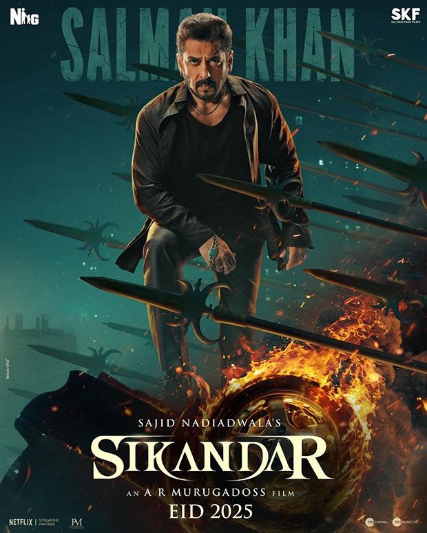 Salman Khan's fiery new Sikandar poster ignites Holi hype!