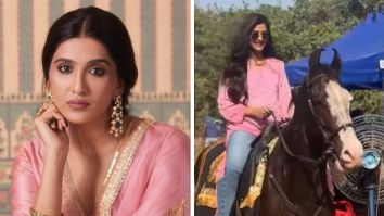 Nimrit Kaur Ahluwalia takes up horse riding as part of her prep debut film, Shaunki Sardar with Guru Randhawa