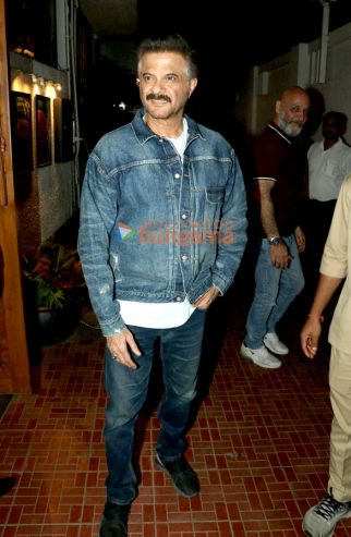 Photos: Anil Kapoor, Rhea Kapoor and Karan Boolani snapped at Izumi in Bandra