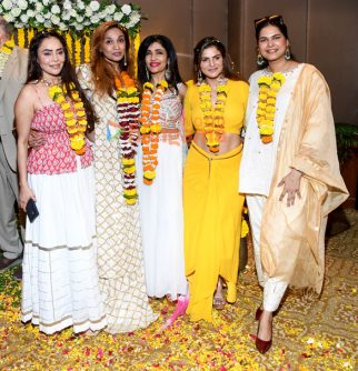 Photos: Aoora, Shibani Kashyap, Nikita Rawal, Shweta Khanduri, Hansa Singh and others were snapped at the Phoolo Wali Holi celebrations hosted by Dr. Sanjana Jon