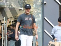 Photos: Fardeen Khan snapped with his kids in Bandra