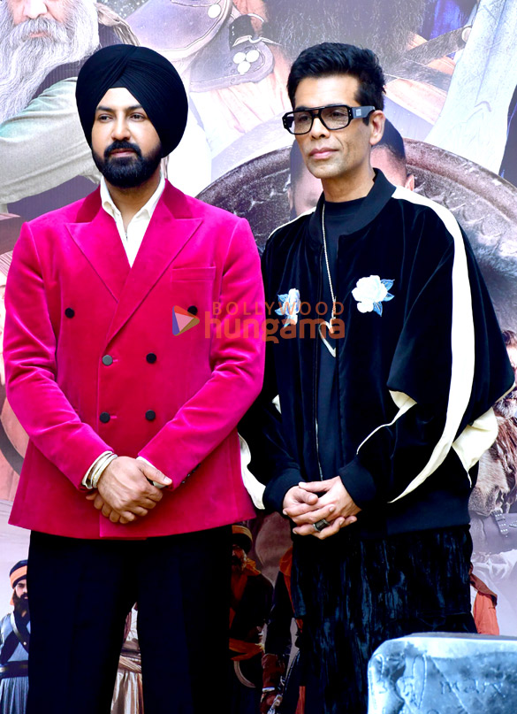 photos gippy grewal karan johar nimrat khaira and others snapped at akaal the unconquered trailer launch 4
