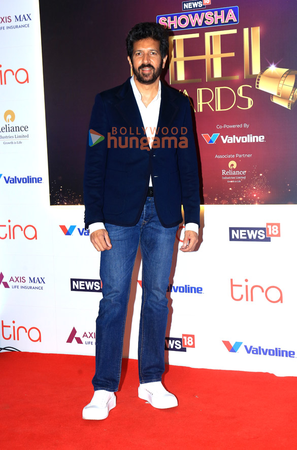 photos janhvi kapoor raveena tandon rajkummar rao varun dhawan and others grace the red carpet of news18 showsha reel awards 2025 30