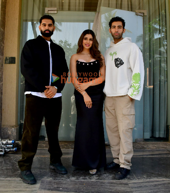 Photos: Jasmin Bajwa, Parmish Verma and Aadar Malik snapped promoting Kanneda Photos: Jasmin Bajwa, Parmish Verma and Aadar Malik snapped promoting Kanneda