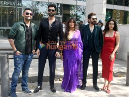 Photos: Khakee: The Bengal Chapter actors snapped making stylish entry in classic yellow cab in Mumbai