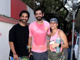 Photos: Neha Dhupia, Angad Bedi and Gaurav Kapur snapped in Khar