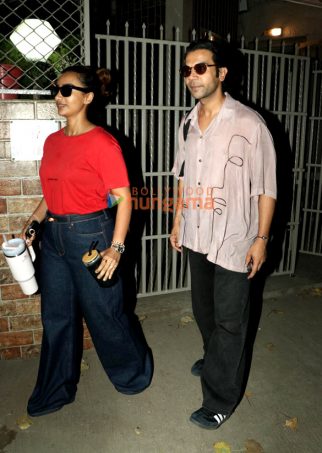 Photos: Rajkummar Rao and Patralekha snapped in Bandra