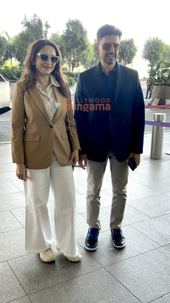 photos rashmika mandanna nushrratt bharuccha madhuri dixit and others snapped at the airport 3