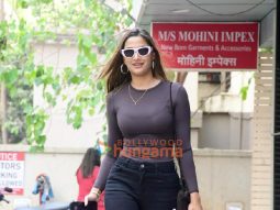 Photos: Saiee Manjrekar snapped at Exceed Entertainment office