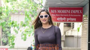 Photos: Saiee Manjrekar snapped at Exceed Entertainment office