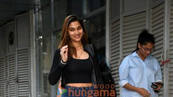 Photos: Saiee Manjrekar snapped in Bandra