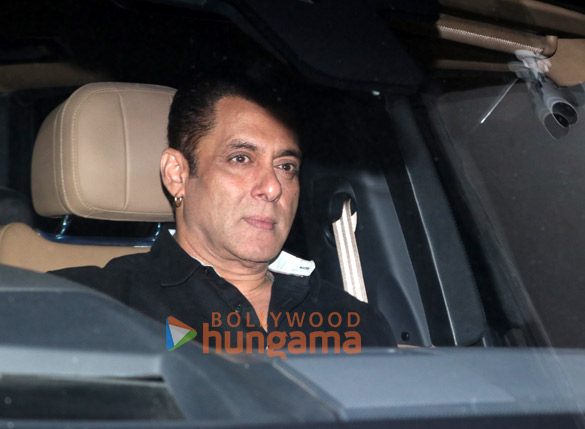 photos salman khan atul agnihotri alvira khan agnihotri and a r murugadoss snapped at excel entertainments office 6