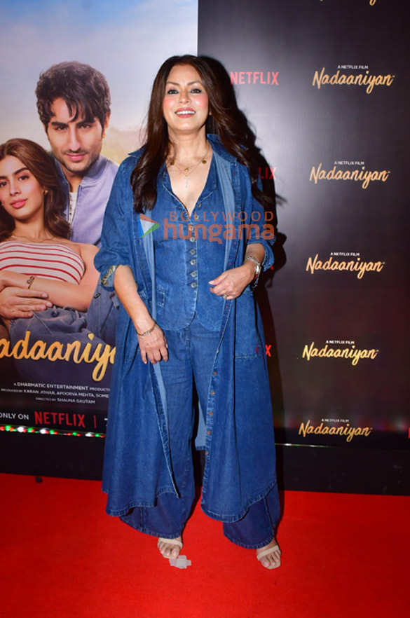 photos sara ali khan ibrahim ali khan rekha khushi kapoor and others grace the premiere of nadaaniyan 30