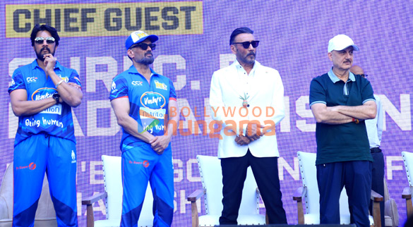 photos sonu sood arjun kapoor arjun rampal and others attend abhineta xi vs neta xi cricket match 25