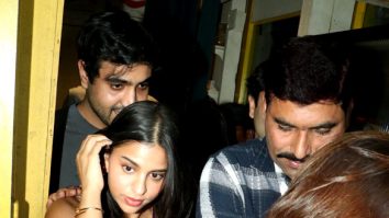 Photos: Suhana Khan, Agastya Nanda and Shweta Bachchan snapped outside a restaurant in Bandra