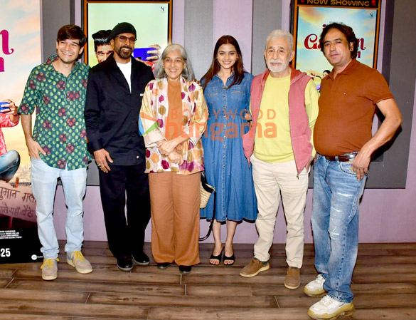 photos team of inn galiyon mein attends a special preview of the film 1