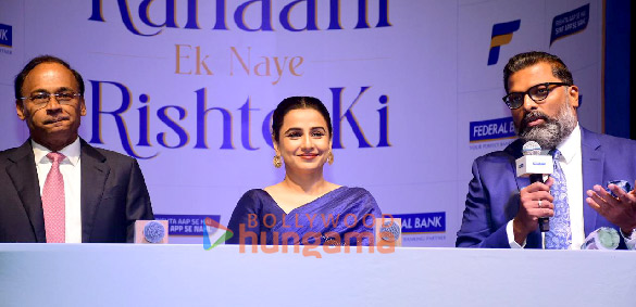 photos vidya balan snapped at federal banks press conference and launch event at sofitel bkc 3