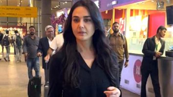 Pretty with her no makeup look! Preity Zinta