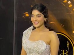 Ishita Raj in a dazzling white gown for IIFA 2025