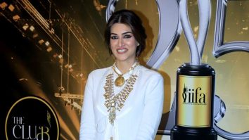 Kriti Sanon wearing an outfit inspired by Ranveer Singh at IIFA 2025