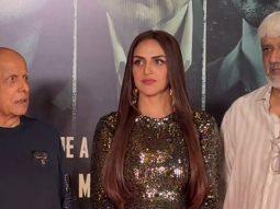 Esha Deol slays in a silver shimmer dress