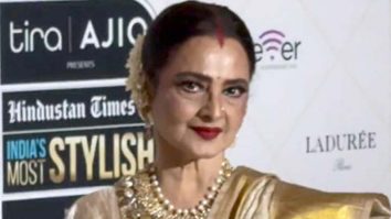 Rekha ji never disappoint us with her saree look